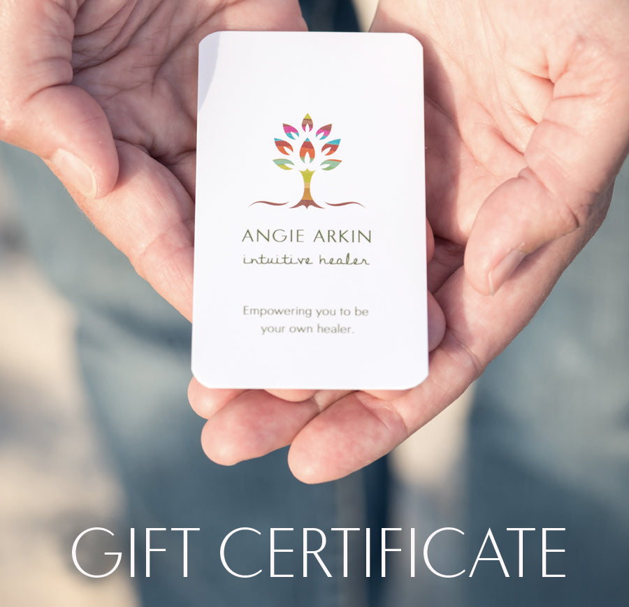 Gift Certificate for a Session with Angie