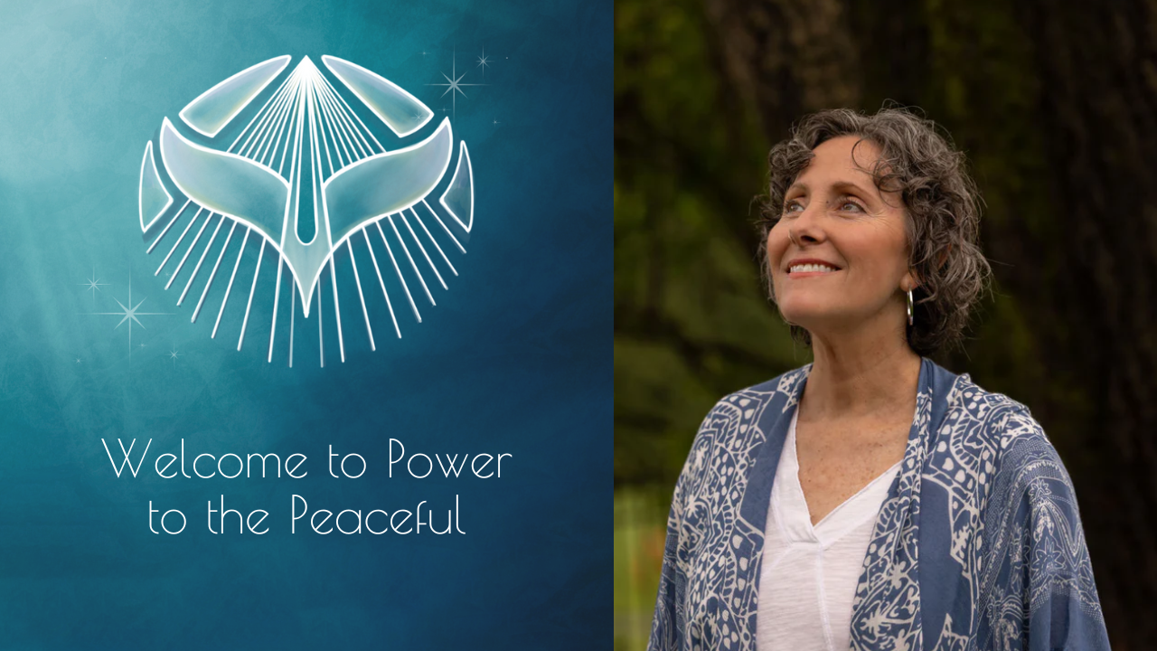 Load video: Welcome to Power to the Peaceful video